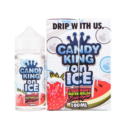 Candy King Strawberry Watermelon Bubblegum On Ice
